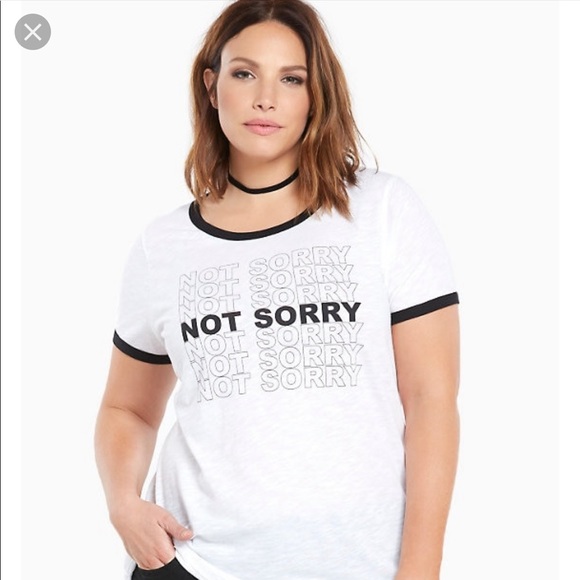 Torrid Tops - Torrid tee white graphic tshirt womens size 3X